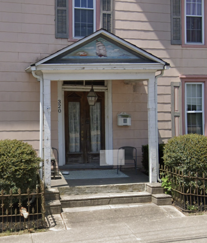 A closer look at the mural on the home at 320 Union St. SOURCE: GOOGLE STREETVIEW